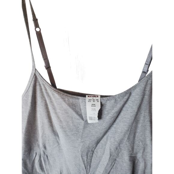 Hanes Heather Gray Cami XXl, NWT - Picture 2 of 6
